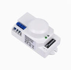 360 Degree 12V-24V Microwave Motion Sensor Light Switch Induction with Dry Contact Output for Home Automation