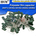 Polyester film capacitor 100V 1nF 1.5nF 2.2nF 100nF 2A471J 2A102J 2A222J 2A392J 2A332J 2A472J 2A103J 2A473J 2A104J 10NF 220NF