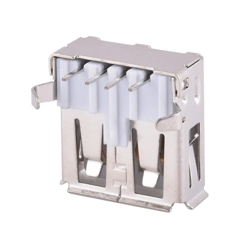 5/10Pcs Right Angle USB 2.0 Type A Female Socket 4Pin DIP Welding PCB Connector