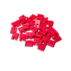 100PCS Pitch 2.4mm Pin Header jumper shorted cap & Headers & Wire Housings Black yellow white green red blue For Arduin new