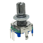 10PCS Half / Plum Axis Rotary Encoder, Handle Length 5Sets 15mm 20mm Code Switch/ EC11/ Digital Potentiometer With 13/15*17 Cap