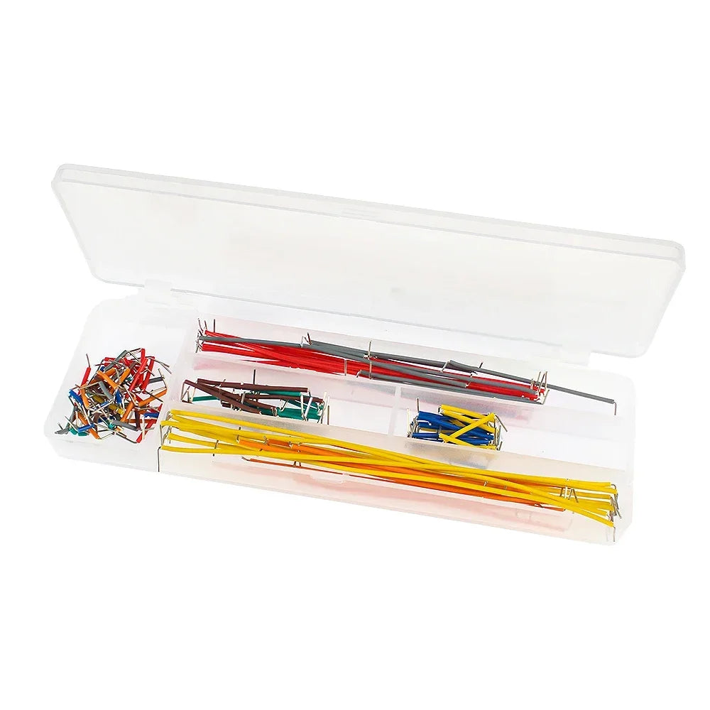400 Tie Points Solderless Breadboard Kit PCB 140PCS/840PCS 14 Lengths Jumper Wire Dupont Line 10CM DIY Mini Test Protoboard Kit