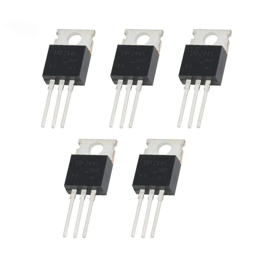 5PCS Transistors IRFZ44N IRFZ44 MOSFET Transistor TO-220 Field Effect Transistor