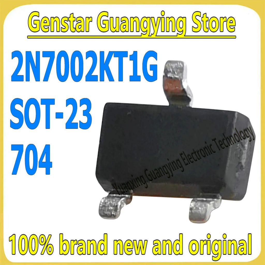 (50 Pieces) 2N7002KT1G 2N7002K 2N7002 704 SMT SOT-23 N-Channel MOSFET Field Effect Tube 100% Brand New & Origina