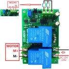 Brushed DC Motor Overload Overcurrent Short Circuit Protector Module Forward Reverse Controller 10A 20A 30A DC 12V 24V Power