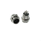 1Pc GX12 Aviation Connector 2/3/4/5/6 Pin Male Female Docking Plug Socket Industrial Cable Joint