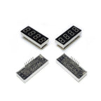 10PCS 0.4-inch 4-digit numeric tube 40.5mmX16mm digital display "8" height10.2mm seven-segment numeric tube 4402series4042