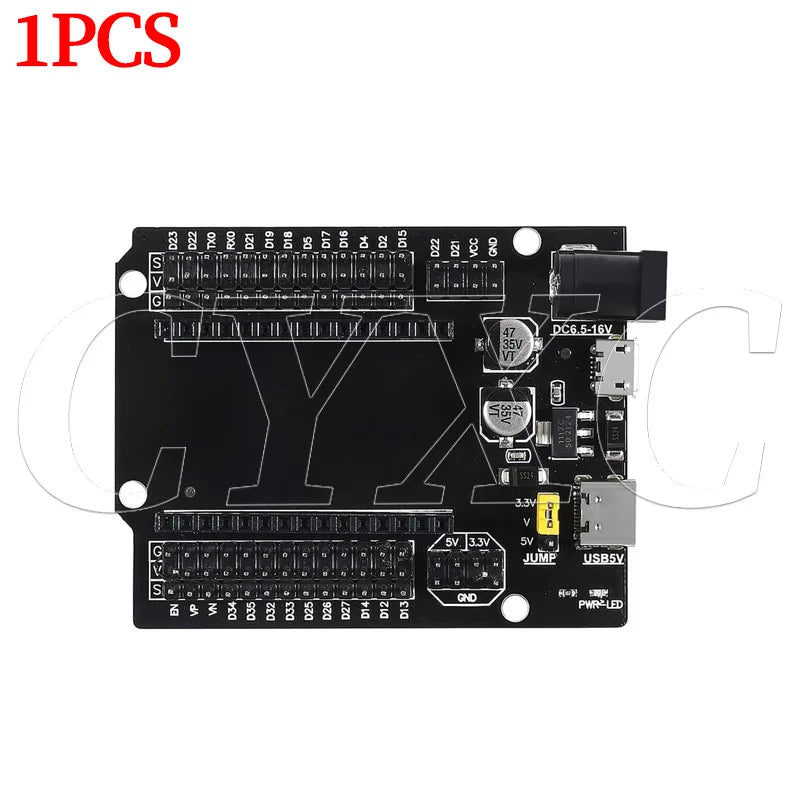 1-10PCS FOR 32 CH340C Development Board WiFi+Bluetooth Ultra-Low Power Dual Core Expansion Board FOR ESP32