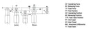5pcs CNTD CMV10-061C/061C2 Mini Snap Action Micro Switch 10A 250V AC SPDT 1NO1NC Long Curved Lever Limit Switch 300K 3D Printer