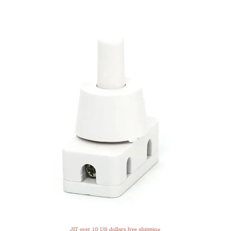 Mini Power Switches ON/OFF Push Button for Home Lamps Industrial Field AC250V 10A 2 Pins Latching Pressure
