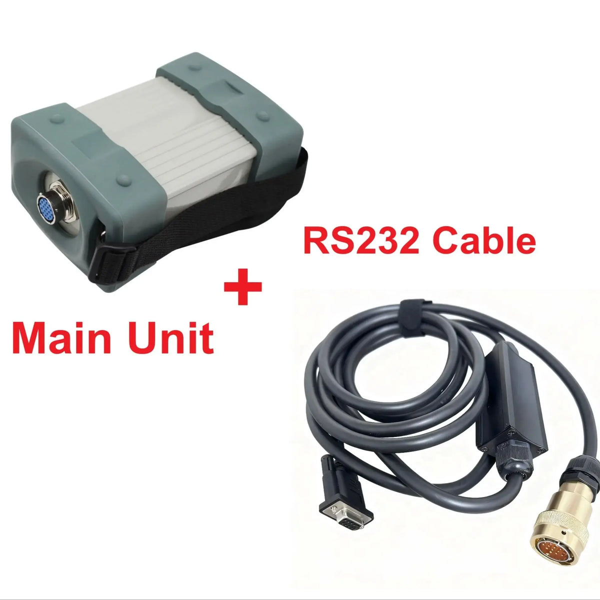 MB Star C3 SD Connect C3 RS232 to RS485 Cable 38Pin 14Pin 4Pin Cable 12V & 24V Cars and Trucks Auto Diagnostic Scanner Tool
