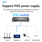 RS485 RS232 to Ethernet Serial Server 8 Way CDSENET NB183-V2 Series TCP UDP MQTT HTTP Modbus Gateway TCP- RTU POE