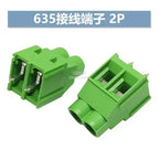 5Pcs Spacing 6.35MM 7.62MM 9.5MM Screw PCB Terminal Block Connector KF635 KF762 KF950 2Pin 3Pin 300V 30A Screw Terminal