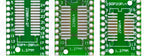 10PCS PCB Board Kit SMD Turn To DIP Adapter Converter Plate SOP MSOP SSOP TSSOP SOT23 8 10 14 16 20 28 SMT To DIP