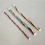 Mini JST MX 1.25mm Pitch Connector Kit 2-10 Pin Female Housing with Pre-Crimped 28AWG Silicone Wire Cable