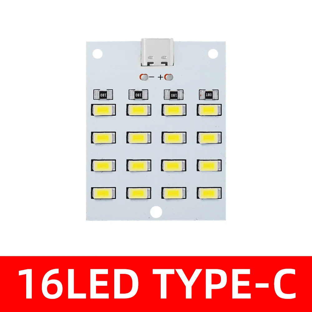 5730 smd 5V 430mA~470mA White Mirco Usb 5730 LED lighting panel USB mobile light Emergency light night light
