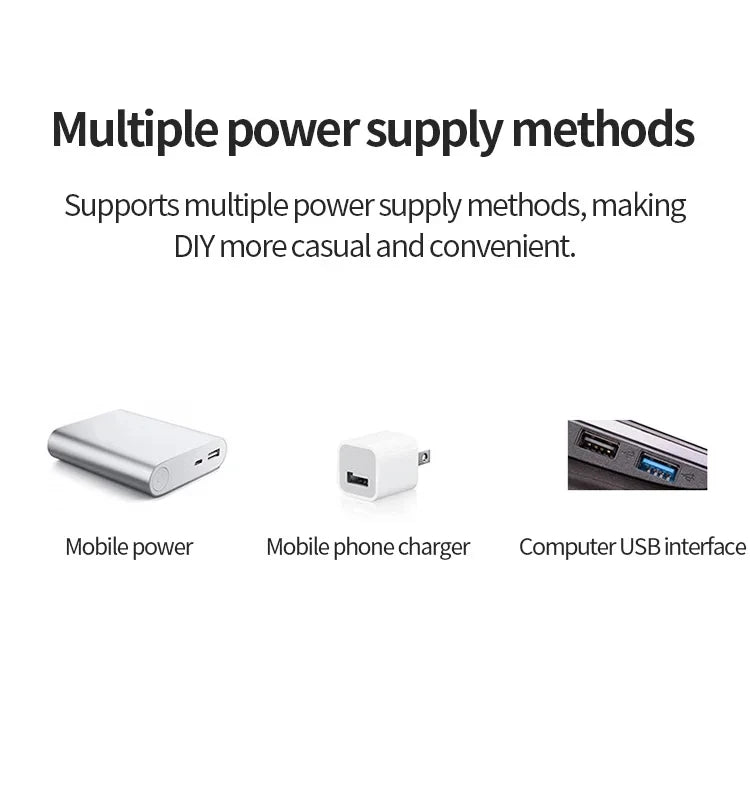 TEUCER USB Cooling Fan 8CM/12CM/14CM 800-1800RPM USB Port Power Supply Desktop Computer Available