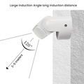 FEDI-2X Waterproof Double Infrared Probe Motion Sensor IP65 AC 220V-240V PIR Motion Detector Automatic 120 °White