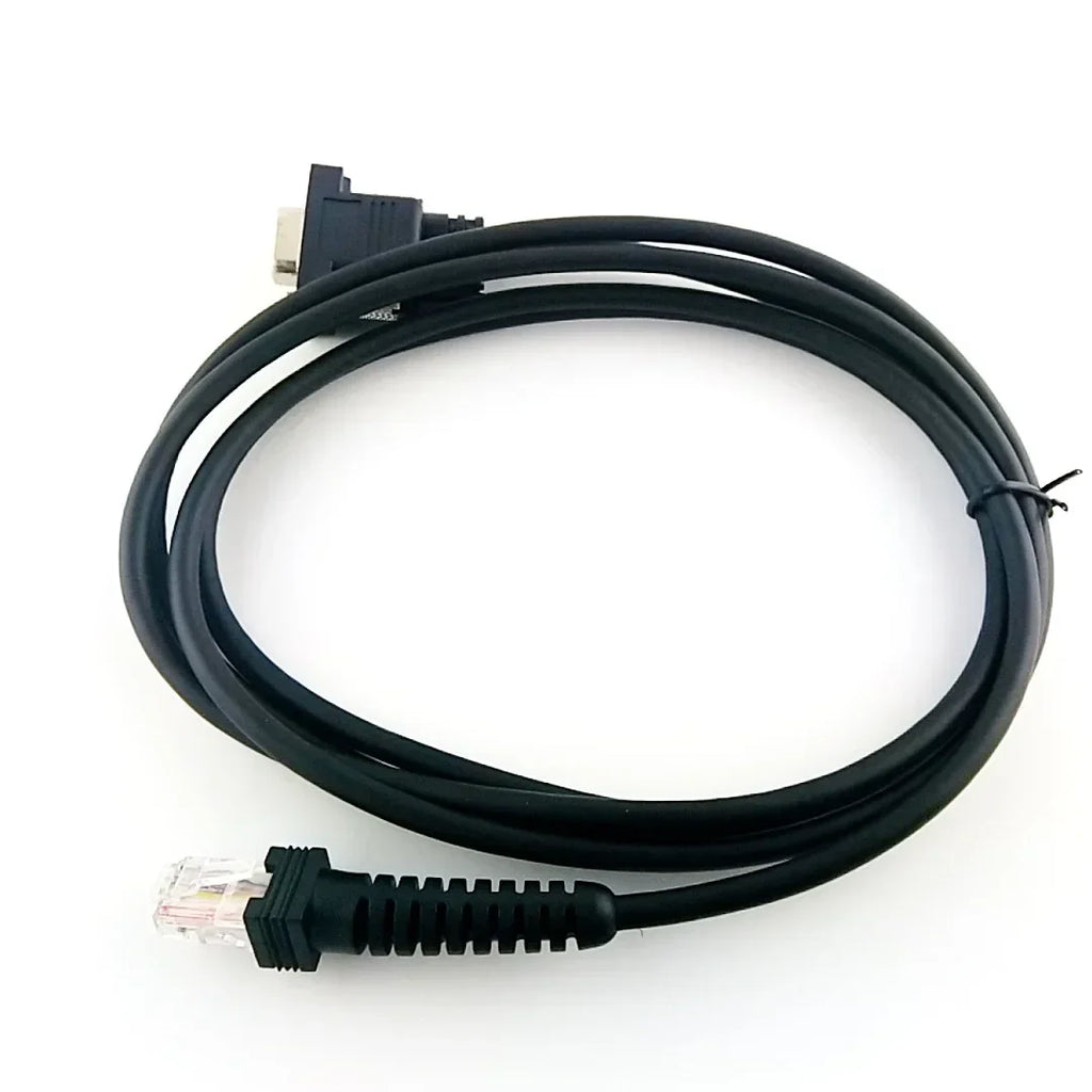2pcs 2mtr RS232 Serial USB Cable for BarCode Scanner Datalogic Magellan M3200 3200VS 3200vsi 12V Power Supply