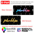 5V 3PIN ARGB Controller 8 Way Addressable ARGB Splitter Support SignalRGB OpenRGB SATA Power for Extended Motherboard Interface