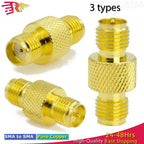 RP-SMA Female RF Adapte SMA Female to SMA Female High frequency Coax Connector Coupler RP-SMA Jack Converter