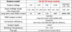 1/10/20Pcs DC-DC 3A Buck Step-Down Module 5V-24V to 5V/3.3V/9V/12V - LM2596 Replacement for Arduino Projects Javino