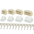 5sets GH1.25 SH1.0 JST1.25 PH2.0 XH2.54 SH/JST/ZH/PH/XH Horizontal / Vertical SMD Pin Header + Housing + Terminal Set 2.54mm