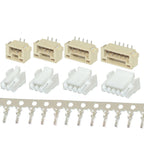5sets GH1.25 SH1.0 JST1.25 PH2.0 XH2.54 SH/JST/ZH/PH/XH Horizontal / Vertical SMD Pin Header + Housing + Terminal Set 2.54mm