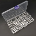 15Models/Box Type C USB-C JACK Charging Dock Connectors Mix 6Pin and 16Pin Type-C Female SMD DIP PCB Soldering DIY Repair Socket