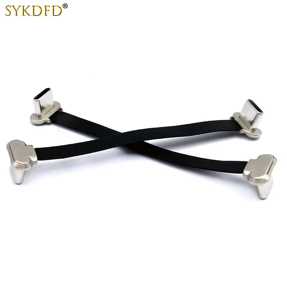 Type-C Male To Male USB C FPC Soft Flat Cable Charging Cable Fast Charge Charging Wire Extention for Phone