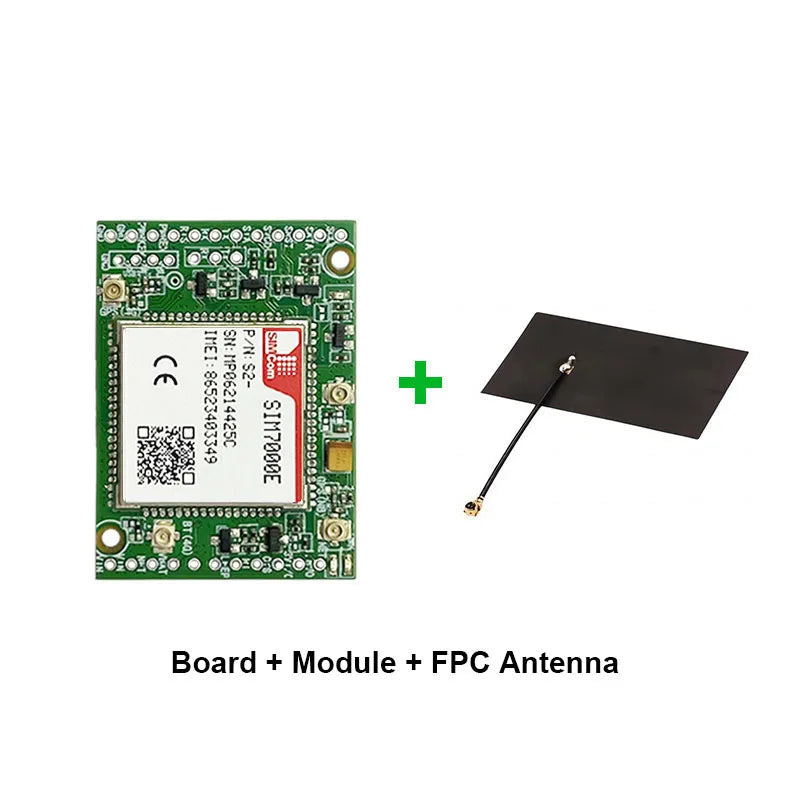 SIMCOM SIM7000E Double-row needle Core Board LPWA+GSM+NBIOT+CATM Module Modem Board with Antenna for Europe