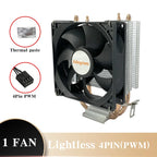 X99 CPU Air Cooler 3PIN/4PIN PC 90MM Silent Cooling Fan For Intel LGA 1151 1155 1200 1700 2011 X79 AMD AM4 AM5 Ventilador