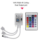 12V 24V LED Strip WIFI RGB RGBW Controller Android IOS APP Bluetooth-compatible Magic Home IR Control For RGB RGBW LED Strip