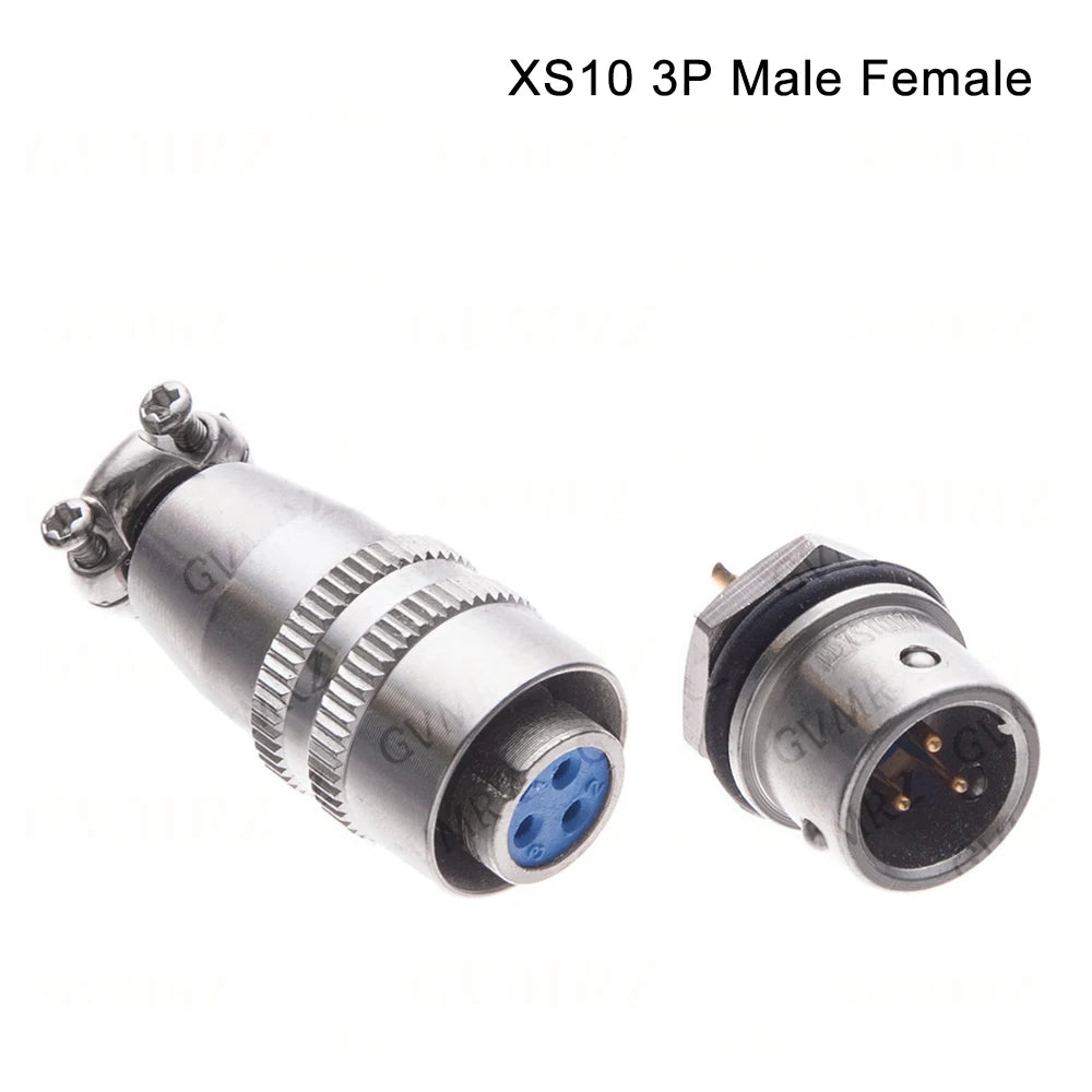 XS10 2PIN 3PIN 4PIN 5PIN Docking Aviation Plug Socket Waterproof Circular Connector
