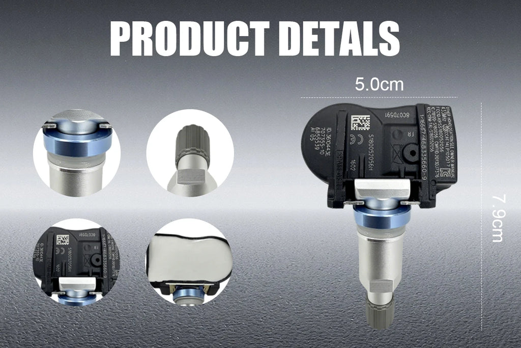 1/4PCS Tire Pressure Monitoring Sensor TPMS 36106881890 For BMW 1/3/4 Series F20 F21 F52 F32 F33 F36 Compatible With 36106856209