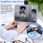 ELP Global Shutter USB Camera 60fps 720P HD AR0144 Sensor UVC Plug Play Industrial Webcam for Fast Moving Barcode Scanner Drone