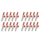 10 Pieces Alligator Clips Test Clips, Electronic Product Test Clips With Screws And Solder Ports, Metal Electrician Wire Clips
