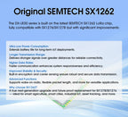 SX1262 LoRa Wireless Module 868Mhz 915Mhz 433 475Mhz DX-LR30 22dBm 8KM Long Range SMD RF Module Power Supply