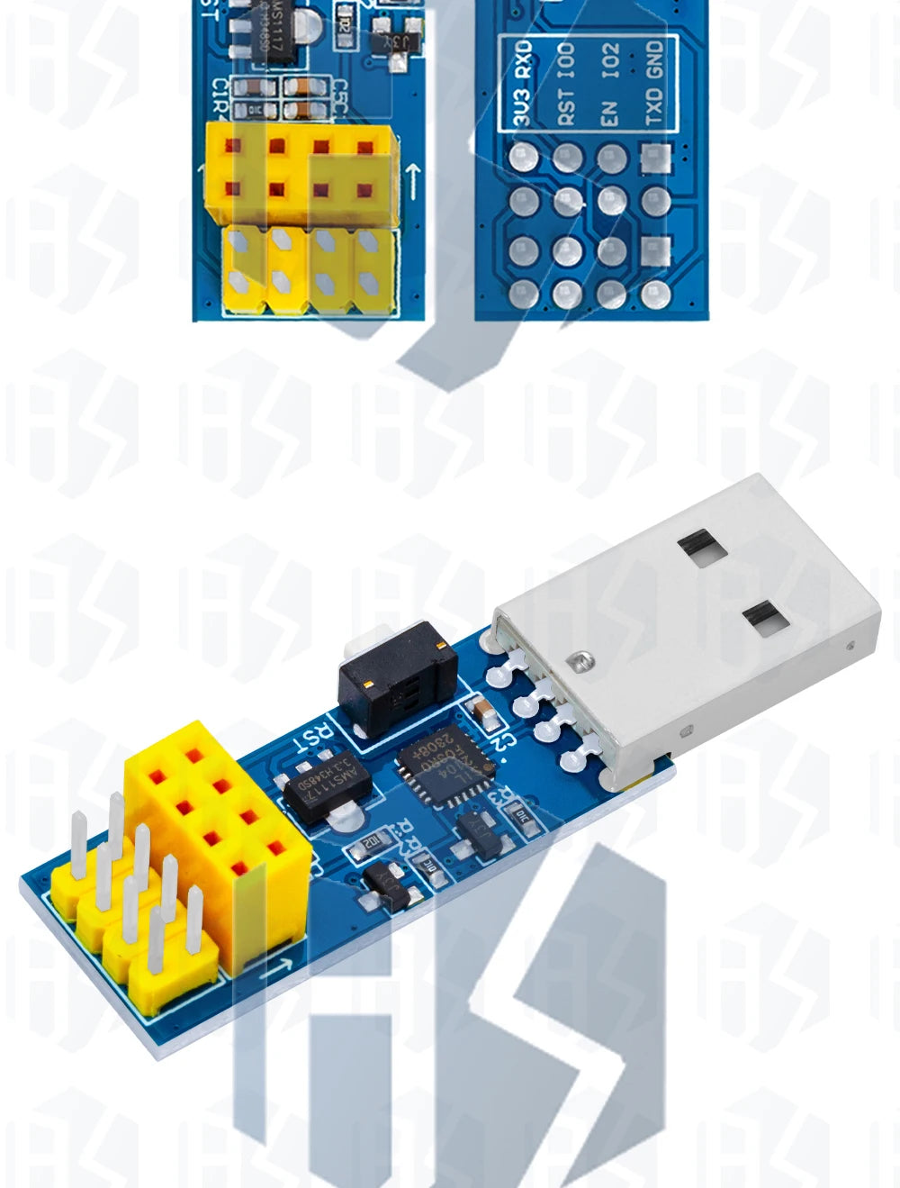 ESP8266  cp2104 ESP-01 ESP-01S WIFI module downloader ESP LINK v1.0   for arduino respberry pi
