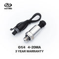 Pressure Transmitter Sensor Water Oil Fuel Gas Air G1/4 12-36V 4-20mA 0-600bar Optional Stainless Steel Pressure Transducer