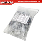 150PCS 300PCS Resistor Kit 1W 2W 3W 5W 5% 30Kinds X 10PCS Carbon Film Resistance 0.1-750 ohm Set 1k-820K 30Kinds X 5PCS hjxrhgal