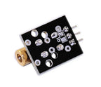 2pcs/lot KY-008 3pin 650nm Red Laser Transmitter Dot Diode Copper Head Module for arduino DIY Kit