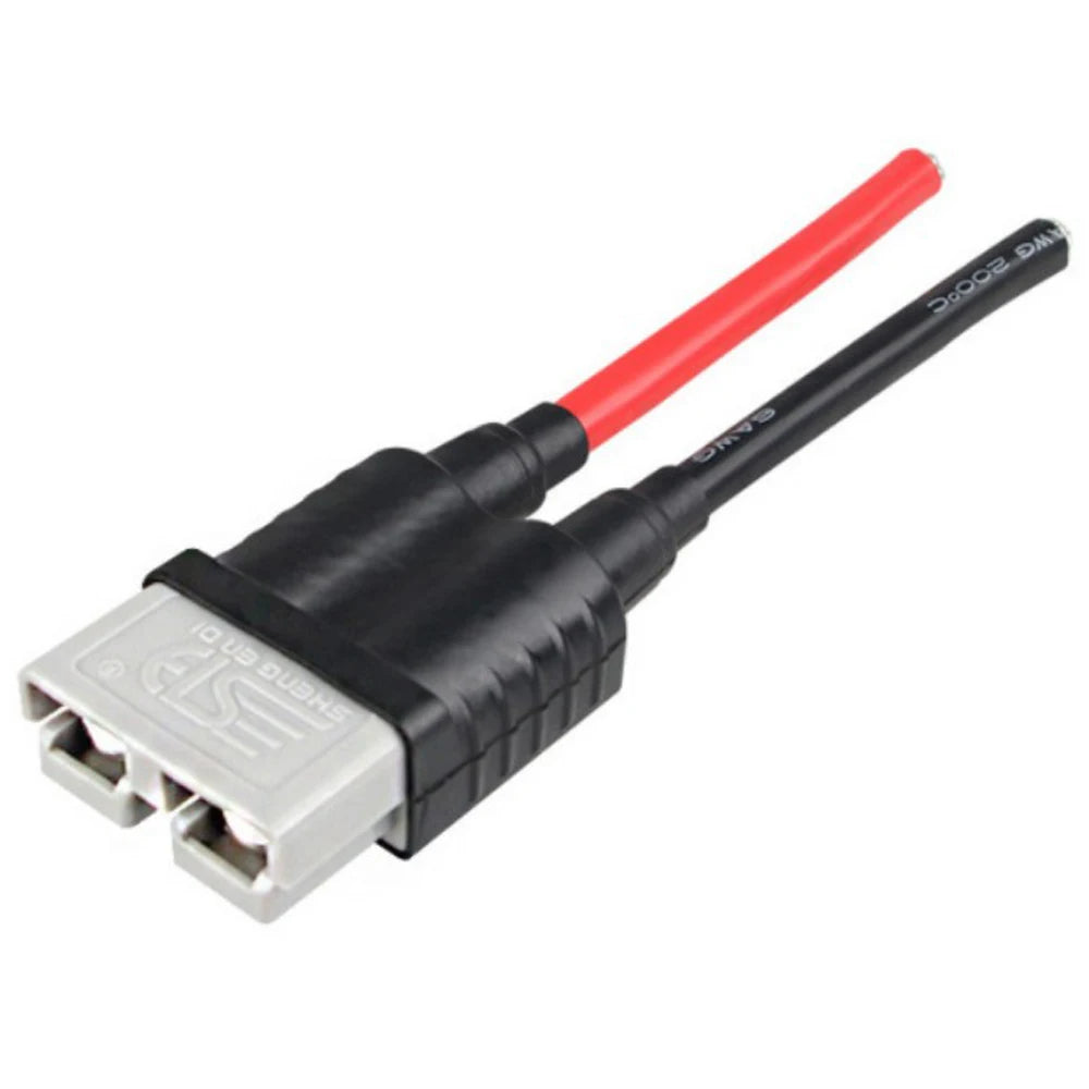 120A 600V Waterproof Sheath Dustproof Flat Card Slot Cable PVC Connector Dust Cover for Anderson Connector 2PCS