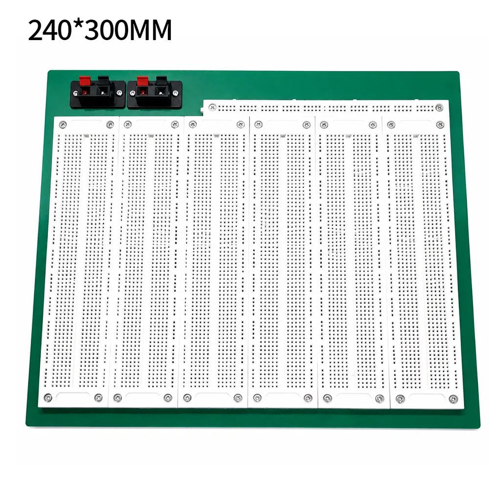 MB102 Breadboard Power Supply Module + MB-102 830/400 Points Solderless Breadboard Kit with 65 Flexible Jumper Wires 3.3V/5V