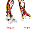 5PCS SM 2.54mm to PH2.0/XH2.54 Plug Socket 2P/3P/4P/5P/6P male Female Conversion Cable 20cm 26AWG Extension Cable