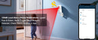 2/4/6/8 PCS Tuya Smart WiFi Infrared Alarm Detector 4 Alarm Modes Infrared Motion Human Body Infrared Detector Work With Alexa Google Home Security