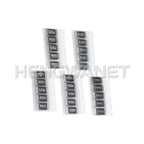50PCS Alloy resistances 2512 SMD Resistors Samples kit 10 kindsX5pcs=50pcs R001 R002 R005 R008 R010 R015 R020 R025 R050 R100