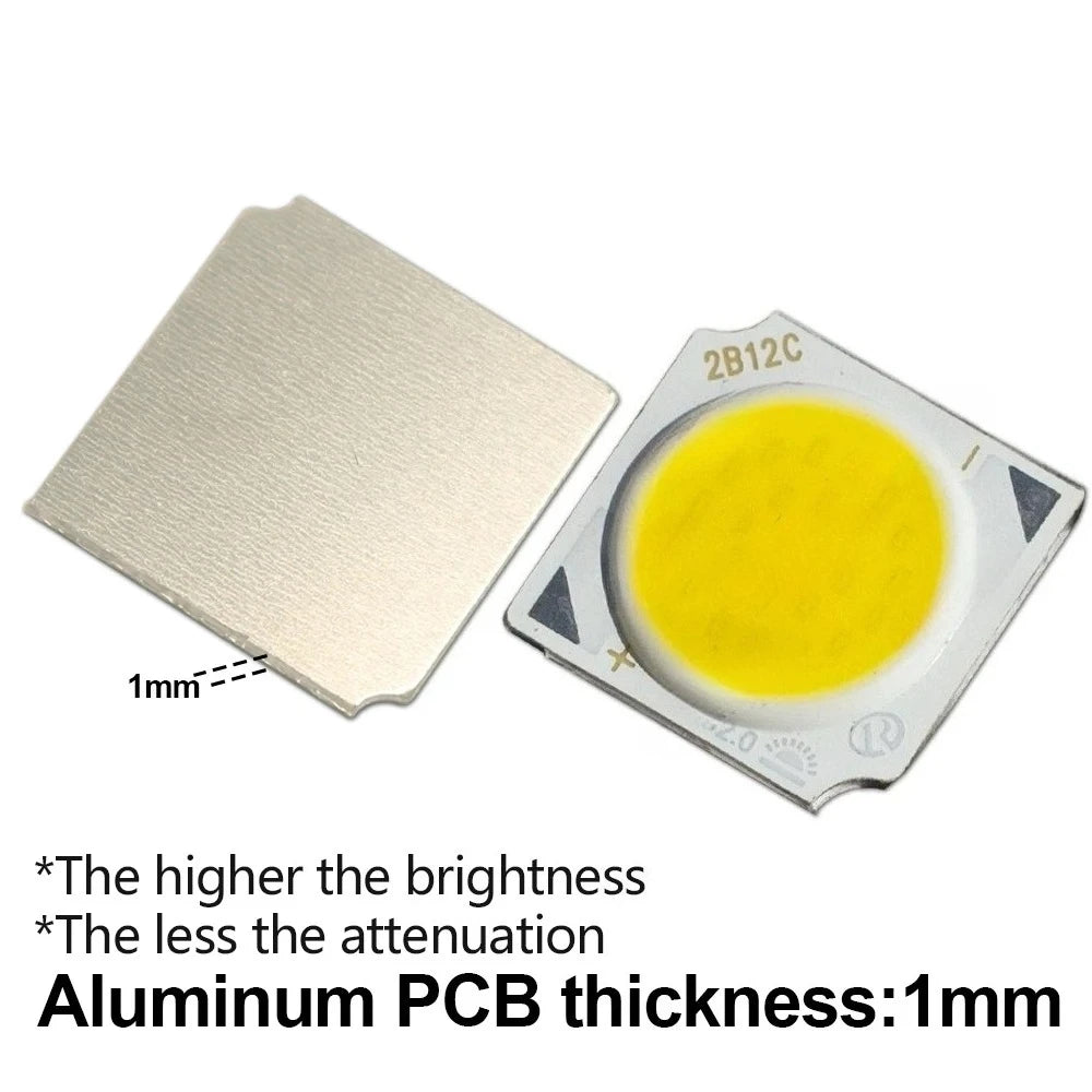 10pcs COB LED 3W 5W 7W 10W 12W 15W 18W 30W 36W Neutral Cold Warm White 13mm 20mm 28mm 1919 Chips Lamp SpotLight Downlight DIY