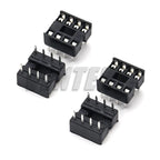 20Pcs (10 Each) 8 Pin DIP Sockets & NE555P IC 555 Timer Programming Oscillator Chip NE555