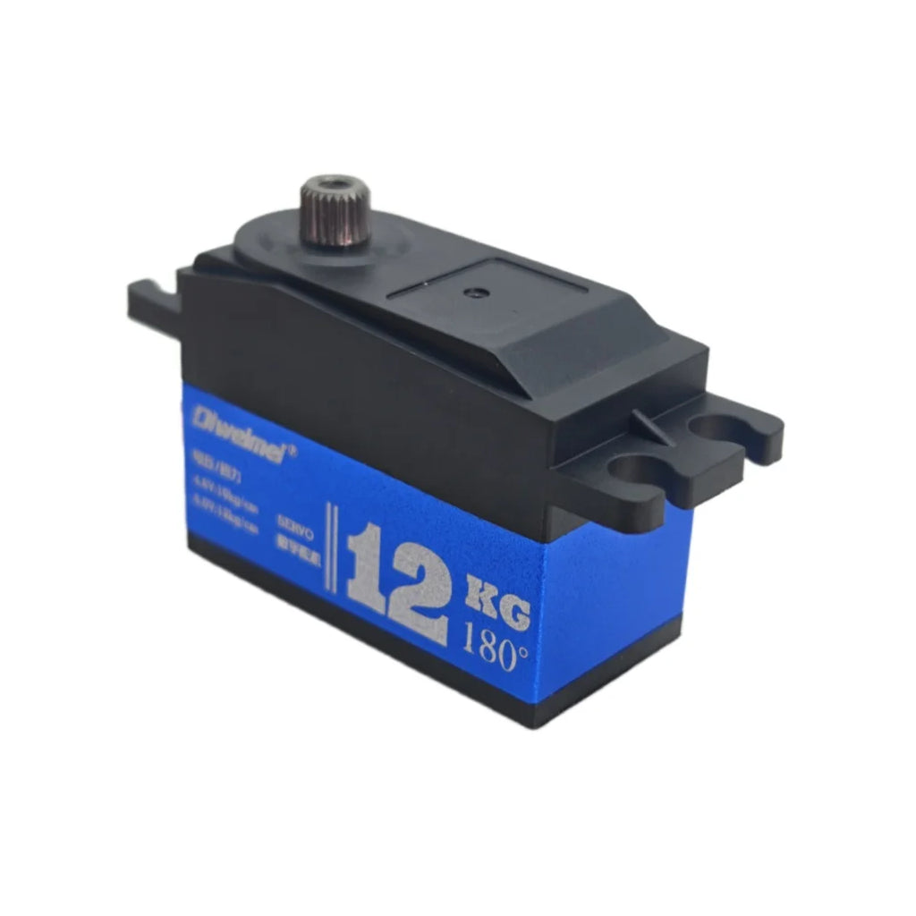 Servo 20kg 12kg Servo 180°/270° Short Type Metal Digital Servo Suitable for 1:10 RC Scale Remote Control Car Racing Drift Robot